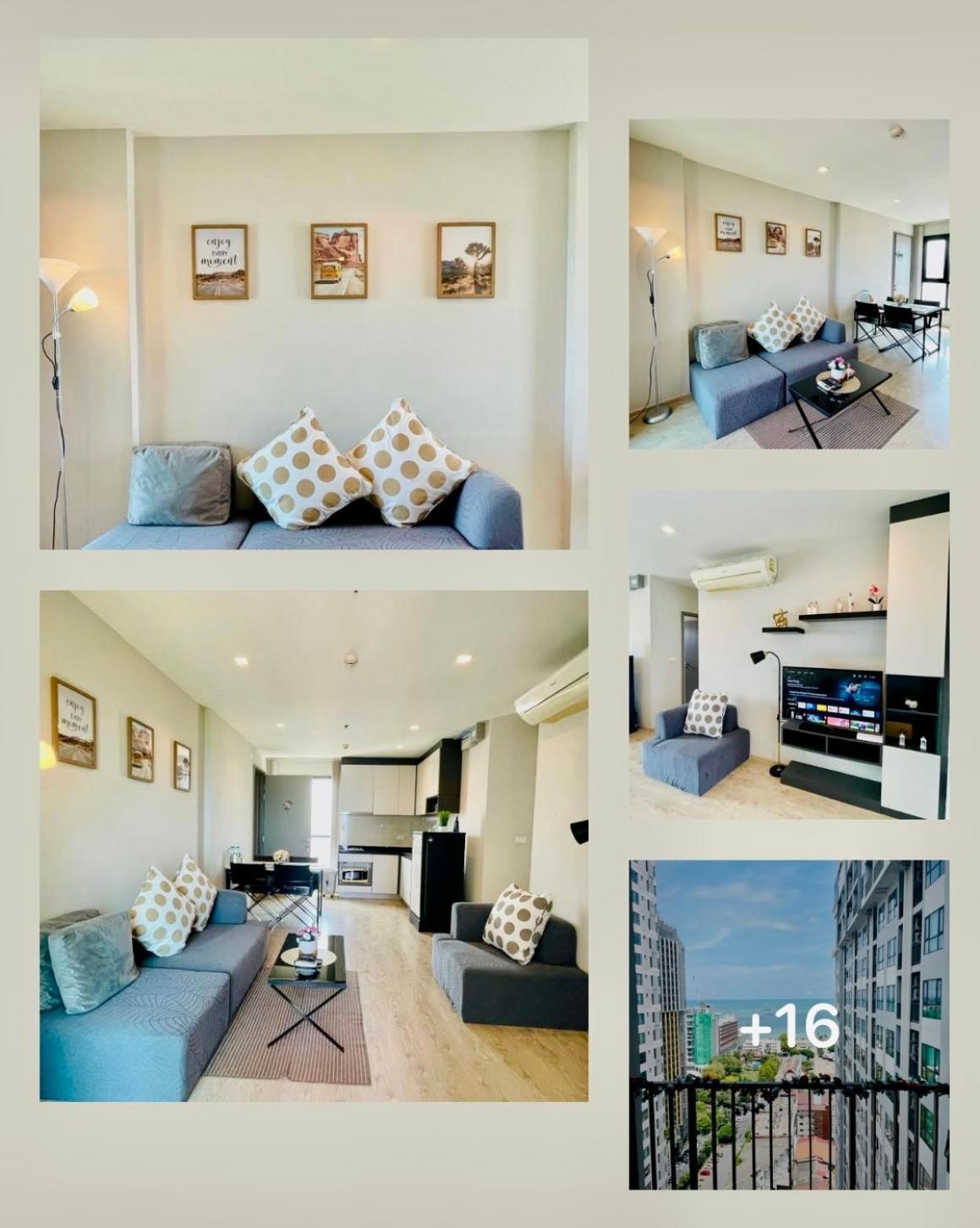 The Base Condo 2 Bed 2 Bath By Pupu Pattaya Exterior foto